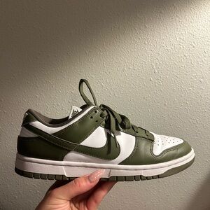 Nike Dunk Low - Olive Green / White Women’s Sneaker